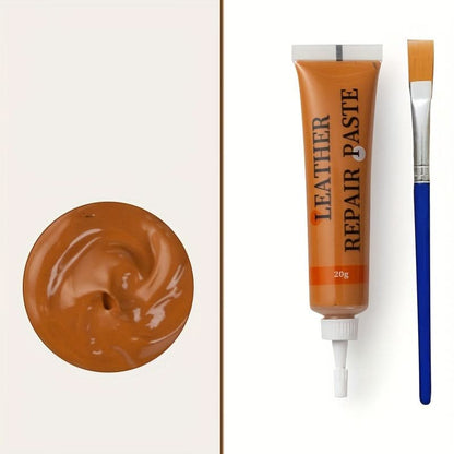 Kit de réparation pour cuir et vinyle pour canapés, intérieurs de voiture et tissus d'ameublement – 12 options de couleurs pour les retouches de meubles