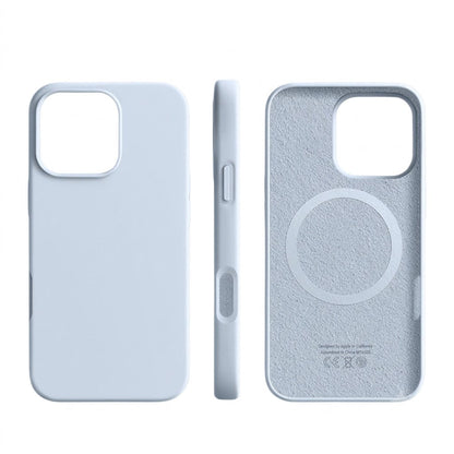 Soft-Touch Silicone iPhone Case with Magnetic Wireless Charging – Slim Protective Cover with Shock Absorption for Daily Use