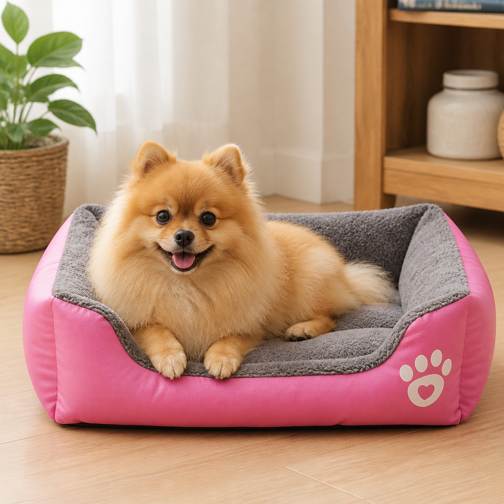 Ortekor Warm Plush & Washable Dog Bed