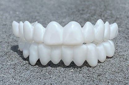 Cosmetic Tooth Cover for Missing Teeth & Gaps — Reusable Snap-On Veneers for Men & Women