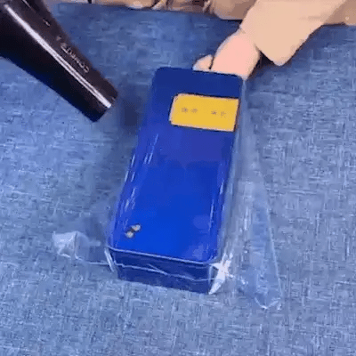 Heat Shrink Bags High Shrink Rate Transparent 100 Pack