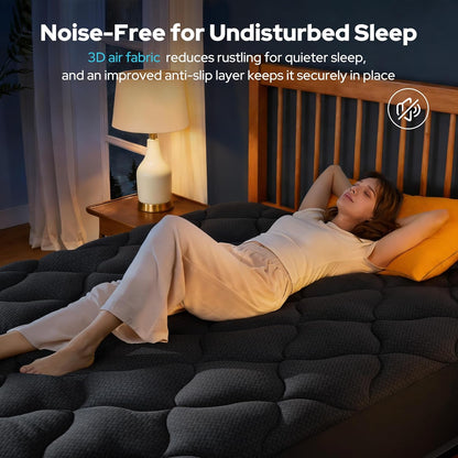 ComfortGuard | Protège-matelas imperméable à poches profondes | Respirant et silencieux pour un confort de sommeil optimal