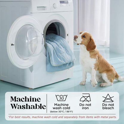Collection Animaux Confort | Couverture rafraîchissante pour chiens avec Q-MAX>0,4 | Plaid d'été lavable pour le confort par temps chaud