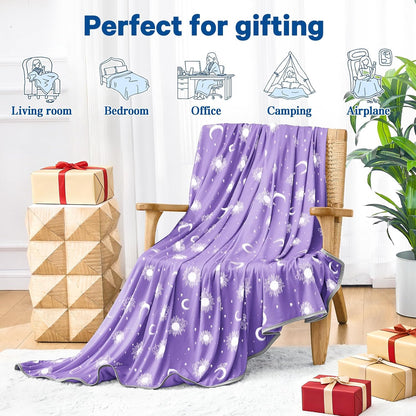 Confort douillet | Couverture rafraîchissante en tissu double face | Couverture d'été légère pour les dormeurs ayant chaud et les voyages