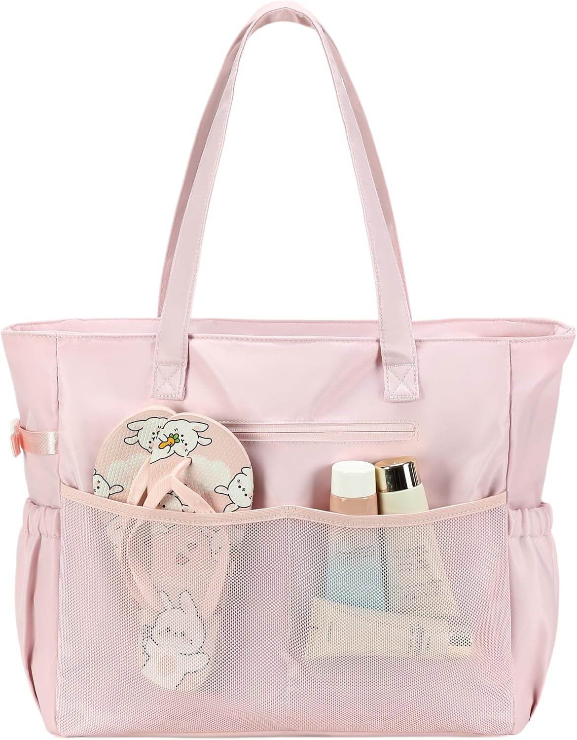 Sac de plage extra large avec compartiment étanche, sac de plage imperméable pour piscine et natation, sac fourre-tout pour le voyage