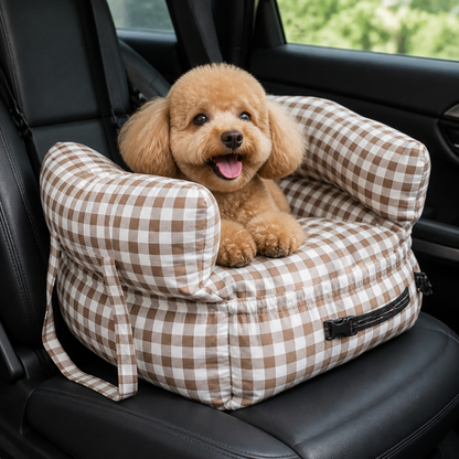 Ortekor Breathable Polyester Travel Carrier (Safety Hook & Car Seat Fit)