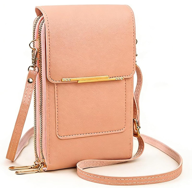Touchscreen Crossbody Phone Wallet with RFID Blocking for Women – Holds 6.7 Inch Smartphones, Cards & Essentials