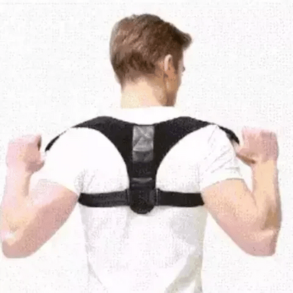 Correcteur de posture réglable, discret et à sangles souples