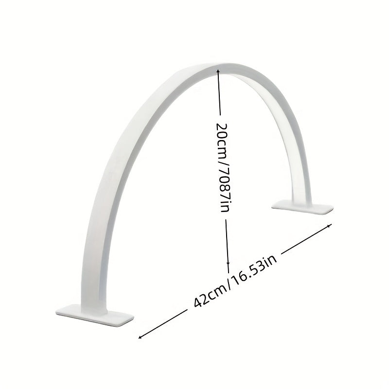 Arc LED Desk Lamp with Adjustable Brightness & Color Temperature for Home Office Reading Study | USB Powered Metal Task Light