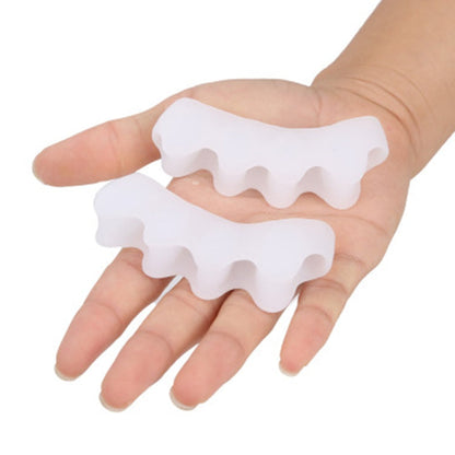 Silicone Toe Separator Splint for Hammer Toe Bunion Relief Alignment Support Orthopedic Foot Pain Corrector for Walking Running