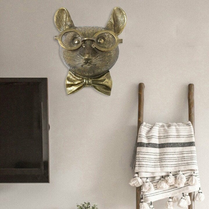Décoration murale Tête d'animal 3D Faune pour la maison