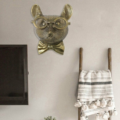 Décoration murale Tête d'animal 3D Faune pour la maison