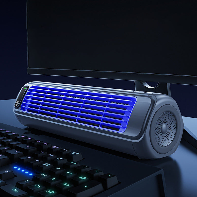 Portable Cordless Tower Fan – Rechargeable Cooling Device for Travel, Desk, and Bedside