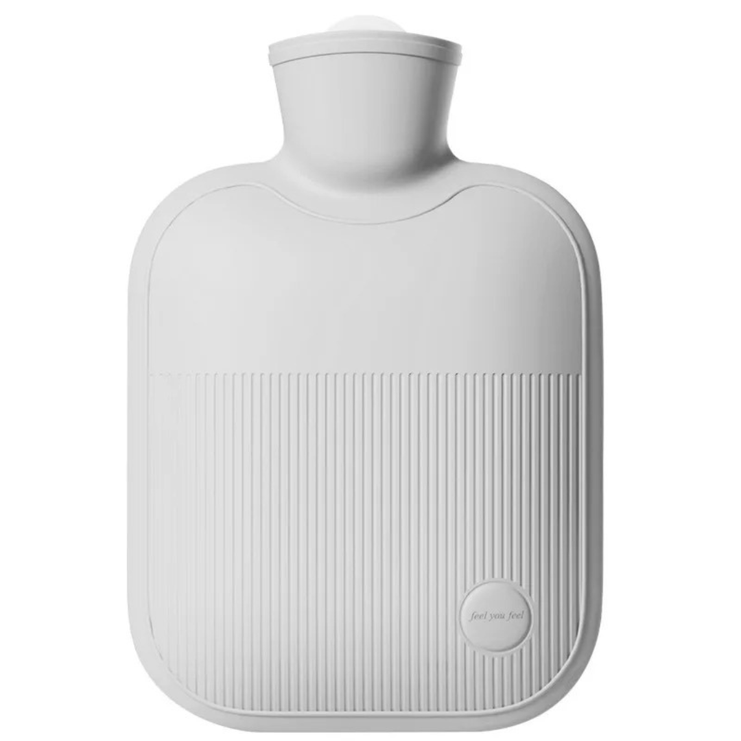 Hot Water Bottle 68 oz Leak-Proof – Soothing Heat for Cold Days, Hands & Feet – PVC Fill Pouch with Soft Touch – Portable Warmth for Bed
