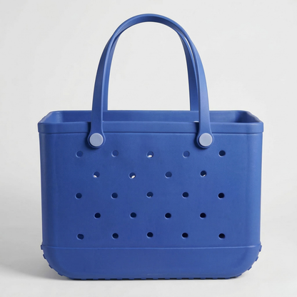 Ventilated Pool Bag with Drain Holes – Washable Waterproof Beach Tote