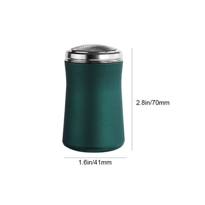 Travel-Size Rechargeable Men's Foil Shaver with USB-C Charging for On-the-Go Grooming