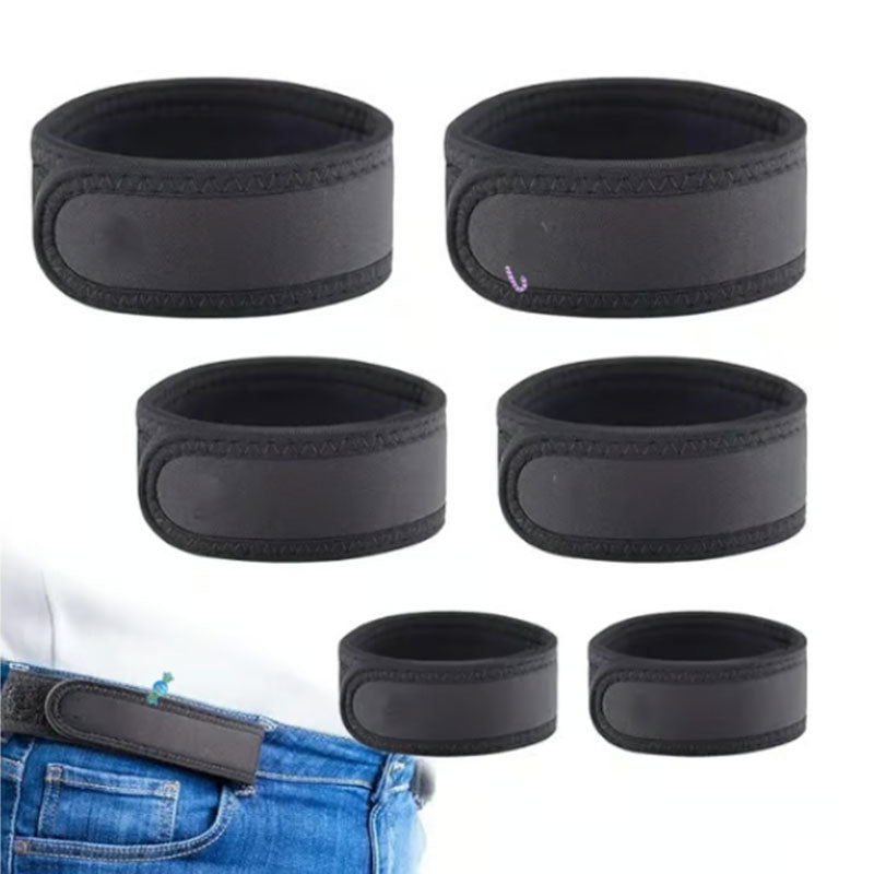 Adjustable Elastic Stretch Belt Without Buckle for Jeans Pants Dress Trousers Men Women Everyday Casual Comfort Flexible Waist