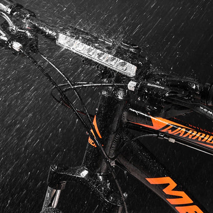 Phare de vélo ultra-lumineux de 900 lumens avec faisceau grand angle à 180° pour la sécurité nocturne
