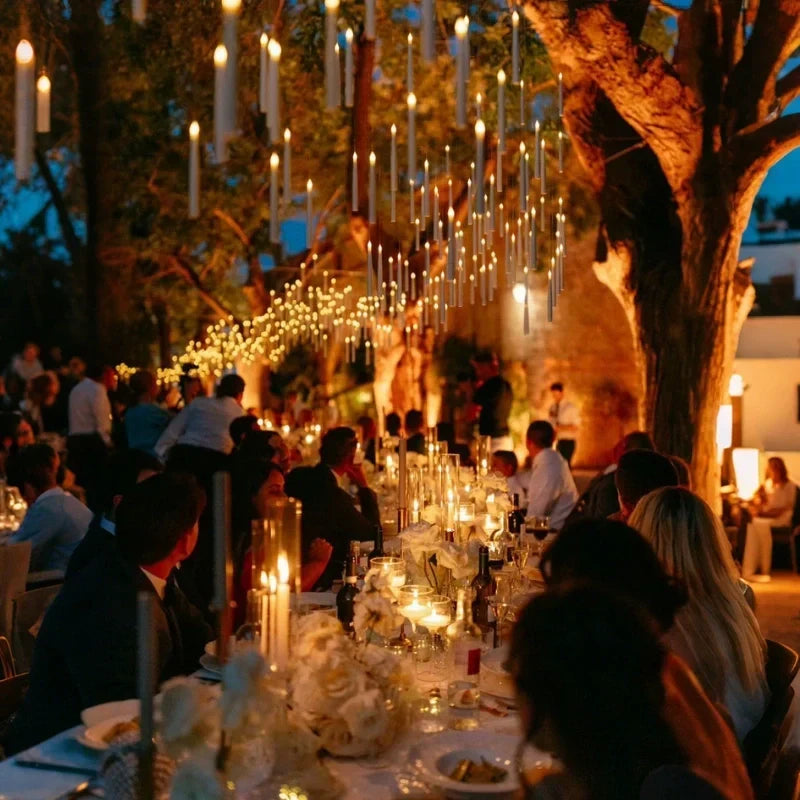 LED Floating Candles for Water – Flameless Battery Tea Lights for Pools, Weddings, Centerpieces & Events