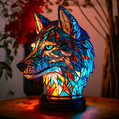Modern Animal Art Sculpture Table Lamp with Soft LED Glow for Living Room & Bedroom Decor
