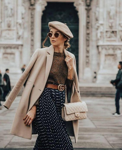 Marlene | Classic Wool Beret with Stretchy Fit | Stylish Accessory for Winter