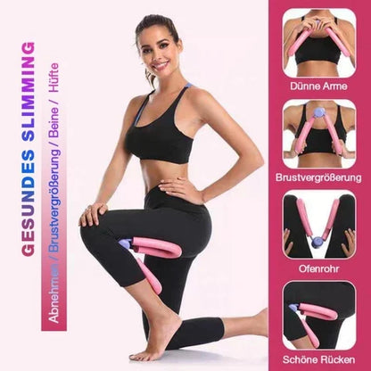 Thigh Toner Compact Steel Spring & Foam Handles