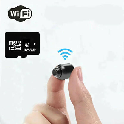 Indoor WiFi Surveillance Camera 1080p HD with Motion Alerts Night Vision Two-Way Audio for Home Apartment Nursery Pet Monitoring 120° Angle