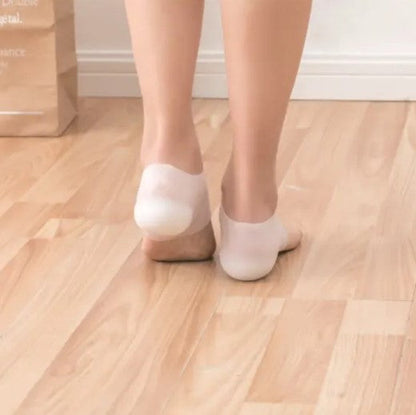 Gel Lift Insoles for Shoes Invisible Height Increase Cushioned Foot Pads Unisex Comfort Support Heel Inserts for Sneakers Boots Dress Shoes