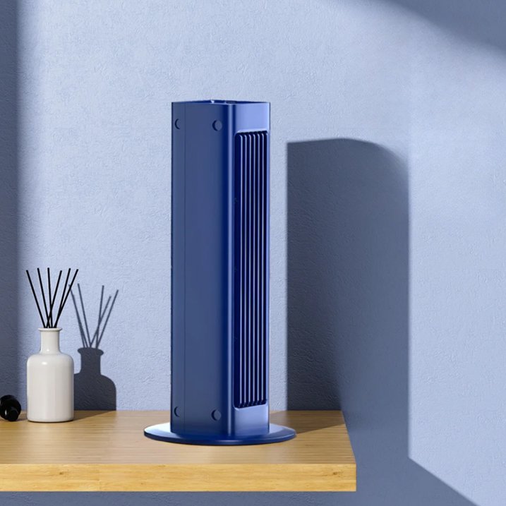 Ventilateur rechargeable sans pales | Fonctionnement silencieux avec télécommande | Refroidissement sûr pour la maison et le bureau
