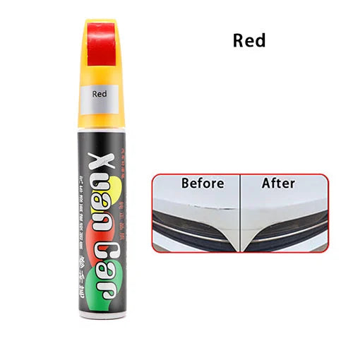 Car Scratch Repair Pen Kit - Touch-Up Paint Marker for Auto Body Chips & Scuffs - Waterproof Quick-Dry Formula in 7 Colors for Sedan SUV Tru
