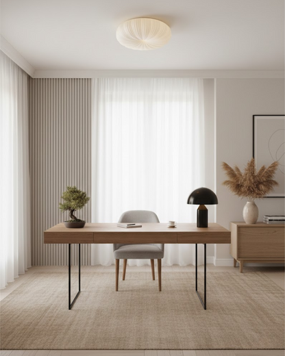 Plafonnier encastré rond minimaliste à température de couleur réglable pour salon et chambre