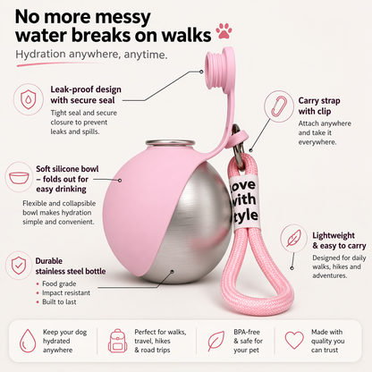 HydroPaw™ Portable Dog Bottle