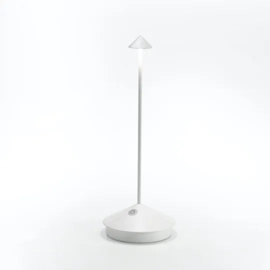 Rechargeable Cordless LED Table Lamp Dimmable Touch Control Modern Minimalist Accent Light for Bedroom Living Room Patio Indoor Outdoor Use
