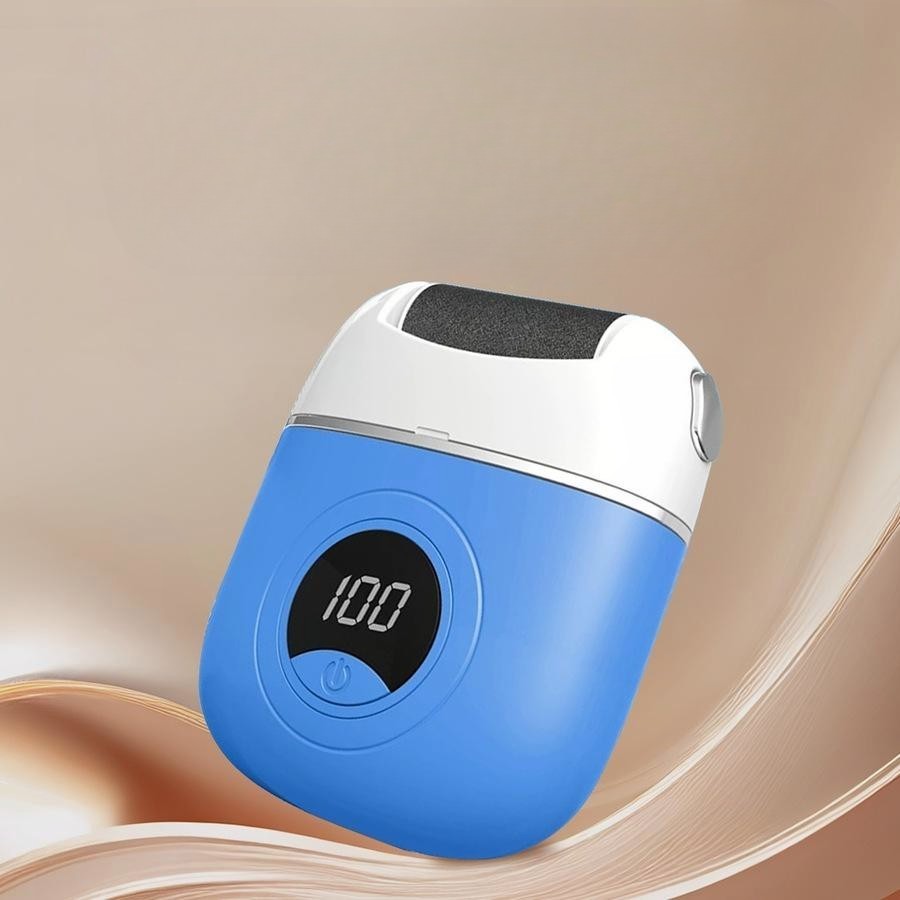 Rechargeable Foot File for Smooth Heels – Waterproof Electric Pedicure Tool for Cracked Skin & Dead Skin Removal at Home