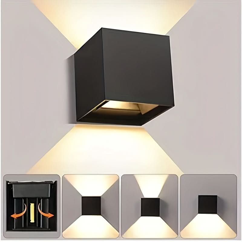 Lumeora - Square Up and Down Outdoor Wall Light