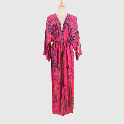 OCEANVEIL – Tie Dye Beach Cover Up Kimono