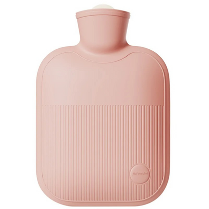 Hot Water Bottle 68 oz Leak-Proof – Soothing Heat for Cold Days, Hands & Feet – PVC Fill Pouch with Soft Touch – Portable Warmth for Bed