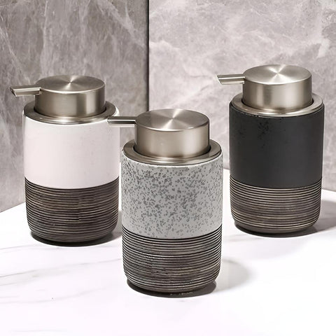 Matelle – Distributeur de savon en céramique minimaliste