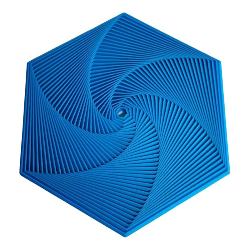 Hexagonal Fidget Spinner Toy with Fractal Patterns for Stress Relief & Focus | Sensory Hand Gadget for Adults Kids Anxiety Calming Desktop T