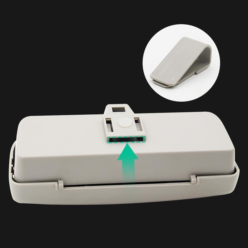 Organisateur de lunettes pour pare-soleil de voiture – Porte-lunettes à ouverture tactile pour SUV et camion