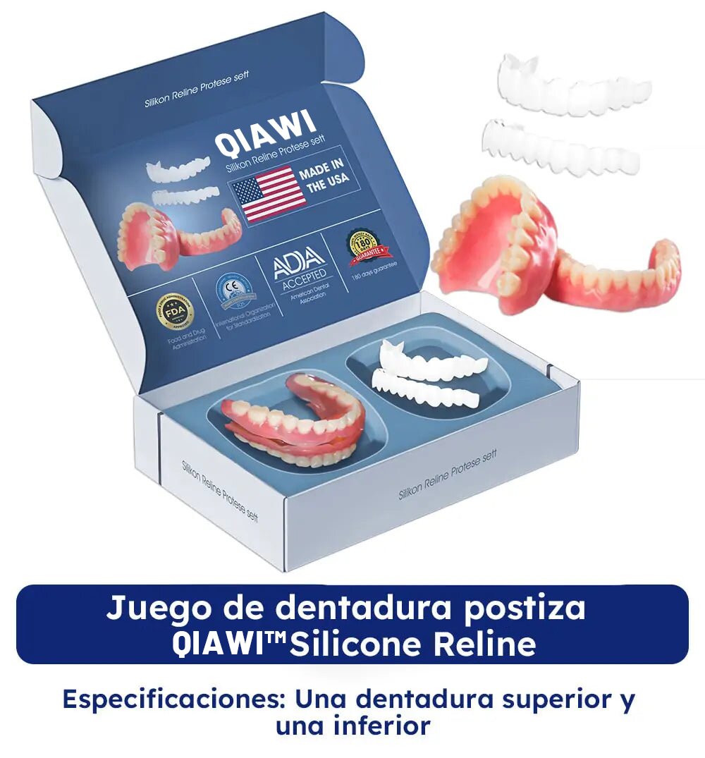 Removable Cosmetic Teeth Veneers for Adults – Instant Smile Enhancer with Silicone Liner, Reusable Snap-On Dental Cover for Natural Look