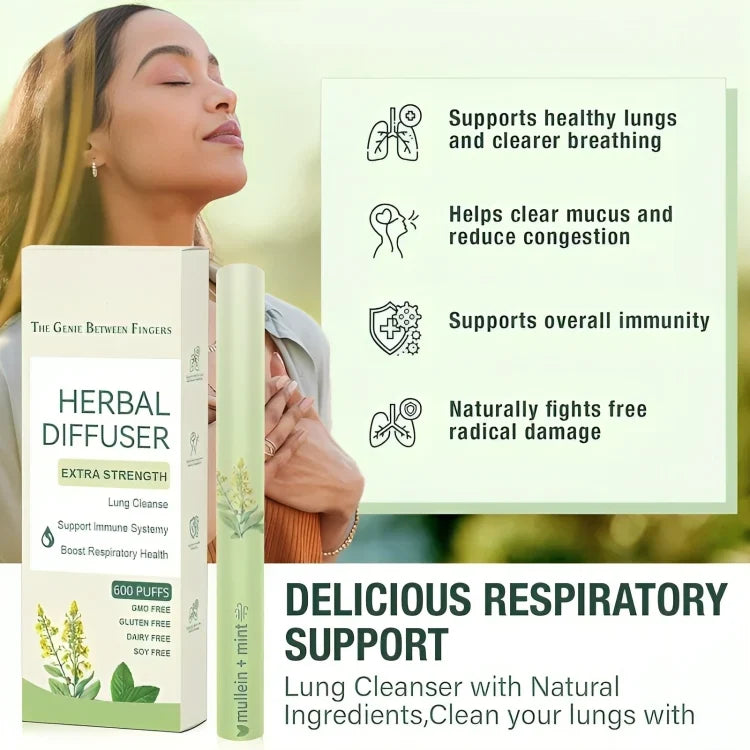 Inhalateur d'aromathérapie aide respiratoire huiles essentielles naturelles