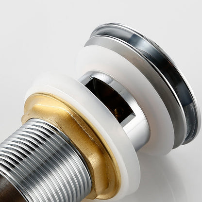 Vessel Sink Drain Assembly with Pop-Up Stopper for Modern Bathrooms – Overflow & Non-Overflow Configurations