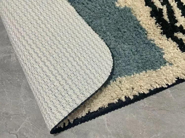 Non-Slip Bath Mat with Quick-Dry Absorbent Surface – Modern Minimalist Design for Bathroom Safety & Comfort