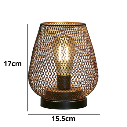 Portable Rechargeable LED Accent Lamp Metal Dimmable Cordless Battery Powered Indoor Outdoor Dining Patio Nightstand Ambient Mood Lighting
