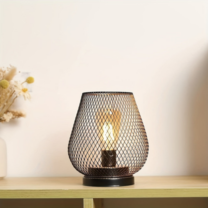 Portable Rechargeable LED Accent Lamp Metal Dimmable Cordless Battery Powered Indoor Outdoor Dining Patio Nightstand Ambient Mood Lighting