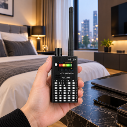 Advanced RF Signal Detector | Anti-Spy Device with Long Battery Life for Privacy Protection
