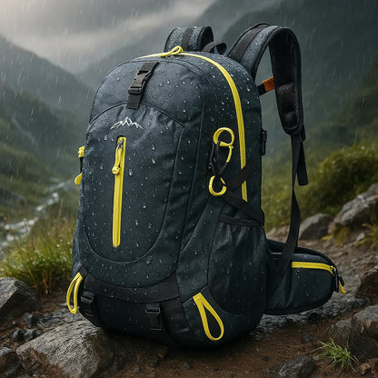 Prêt pour l'aventure | Sac à dos de randonnée imperméable de 40 L au design ergonomique | Léger et spacieux pour vos aventures en plein air