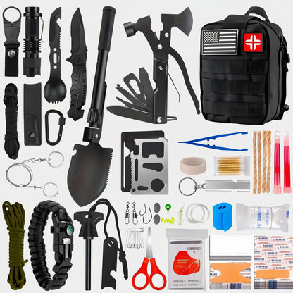 Adventure Ready | Travel Backpack with Battery-Powered Multi-Tool | Lightweight and Durable for Outdoor Safety