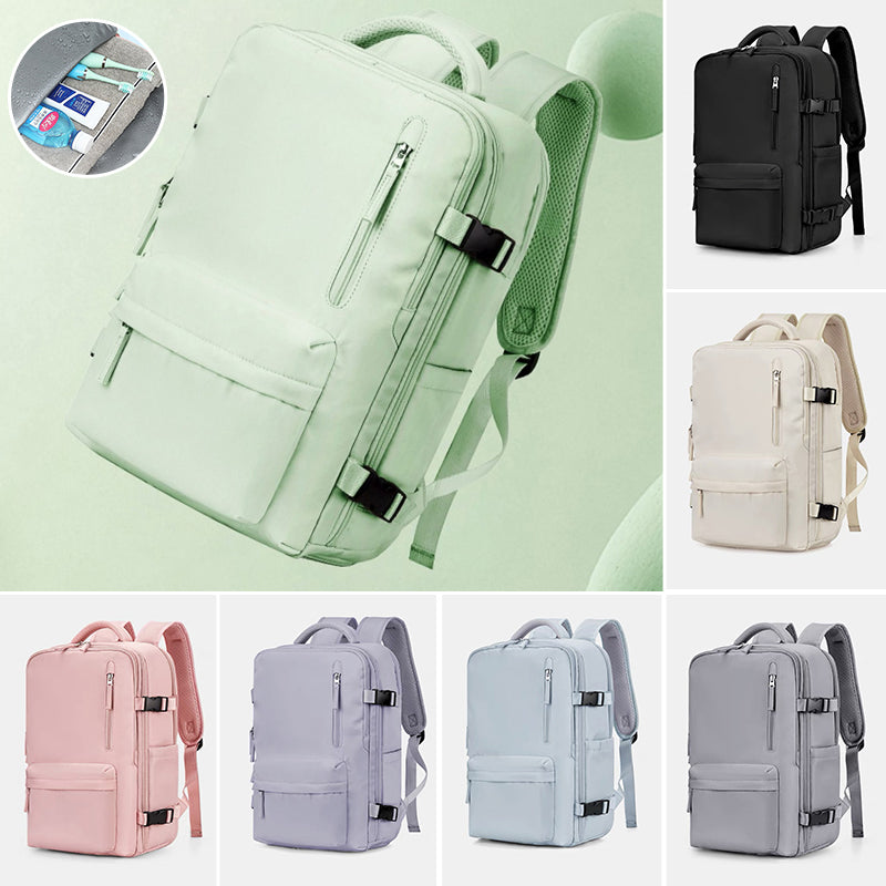 Prêt pour l'aventure | Sac à dos de randonnée pour femme avec port de chargement USB | Design spacieux et imperméable pour les voyages et les activités de plein air